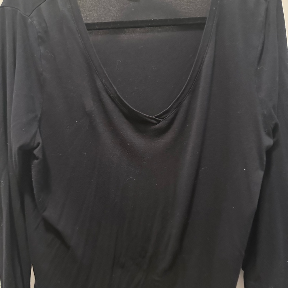Elegant Black Women's high/low Top